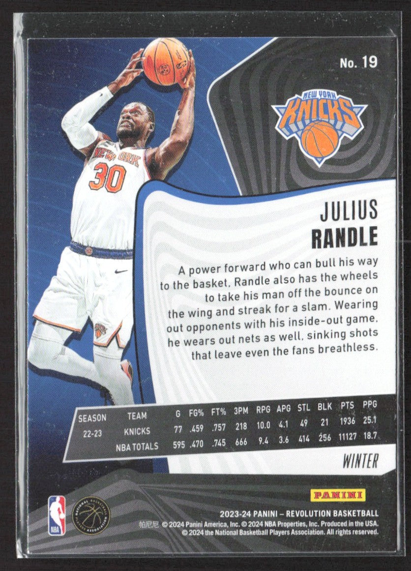 2023-24 Panini Revolution Julius Randle Winter #19