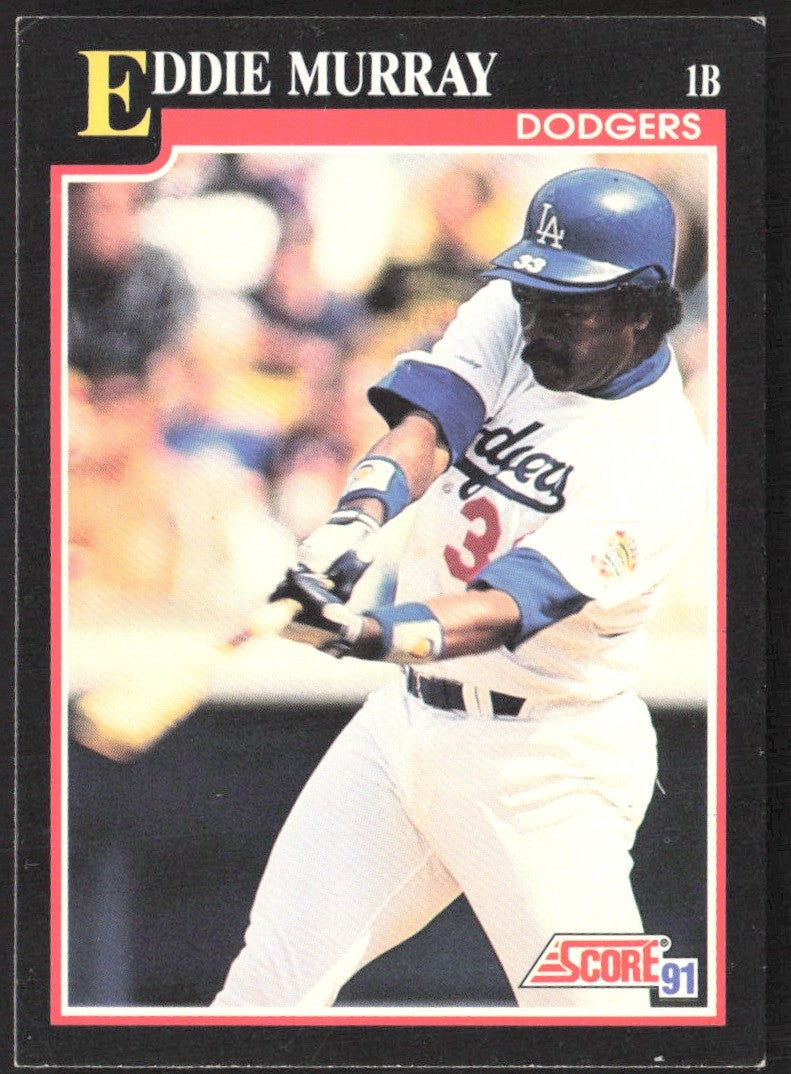 1991 Score 310 Eddie Murray