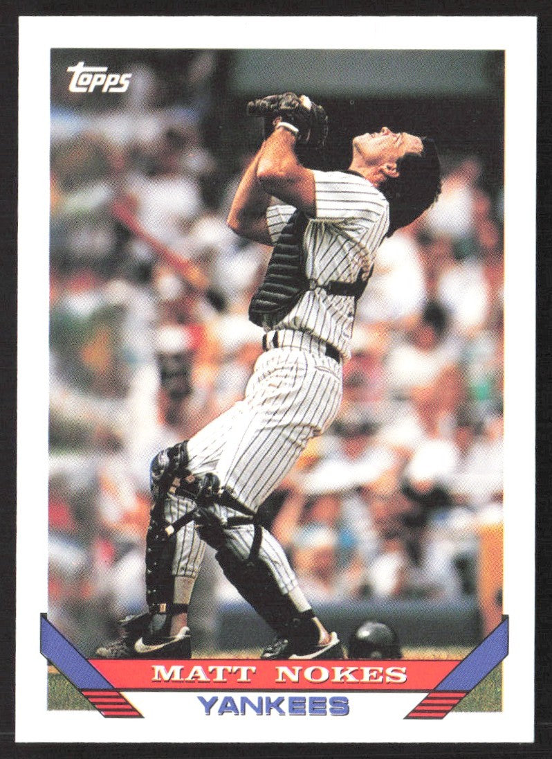 1993 Topps 561 Matt Nokes