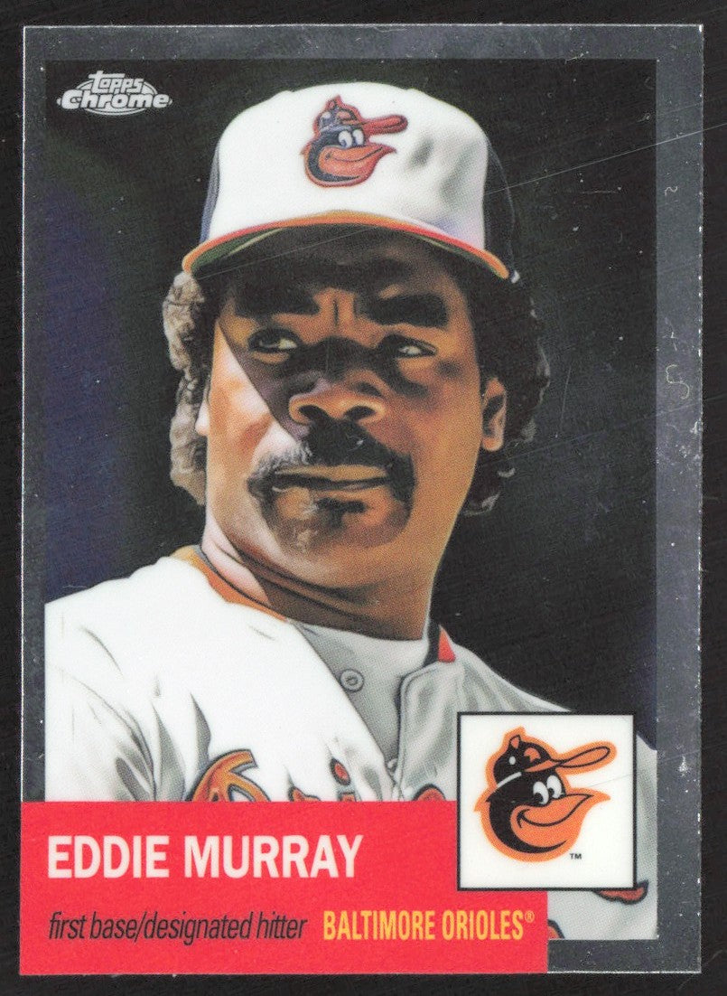 2022 Topps Chrome Platinum Anniversary Red Prism Refractor 138 Eddie Murray