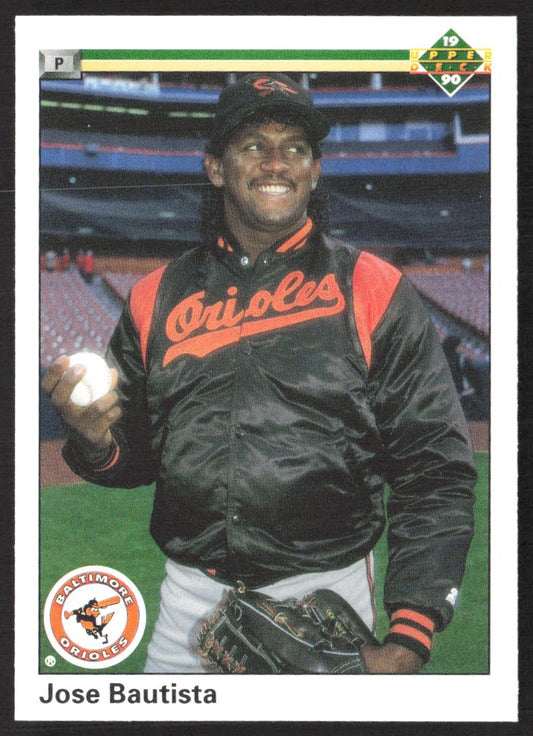 1990 Upper Deck 8 Jose Bautista