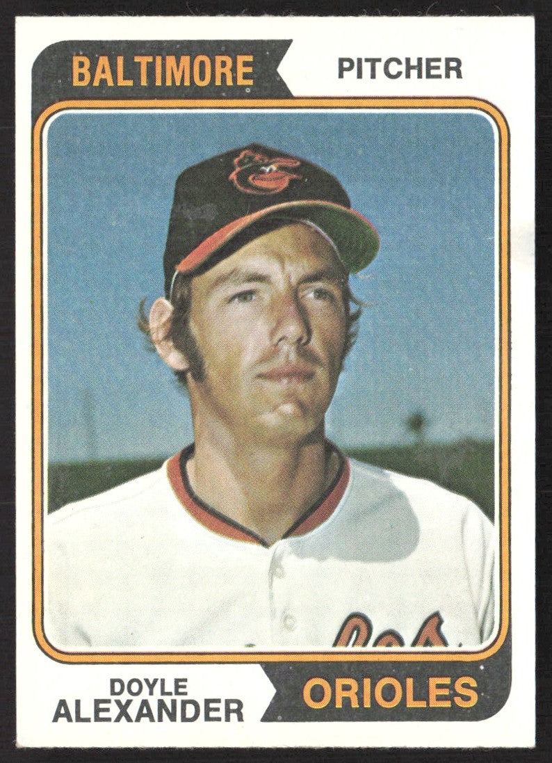 1974 Topps 282 Doyle Alexander