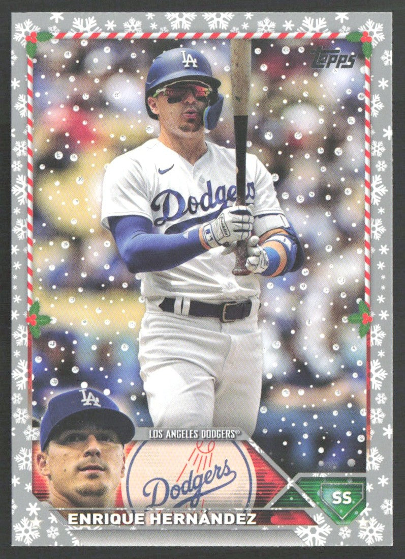 2023 Topps Holiday H124 Enrique Hernández