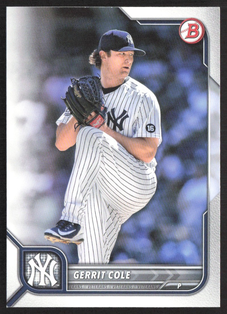 2022 Bowman 95 Gerrit Cole