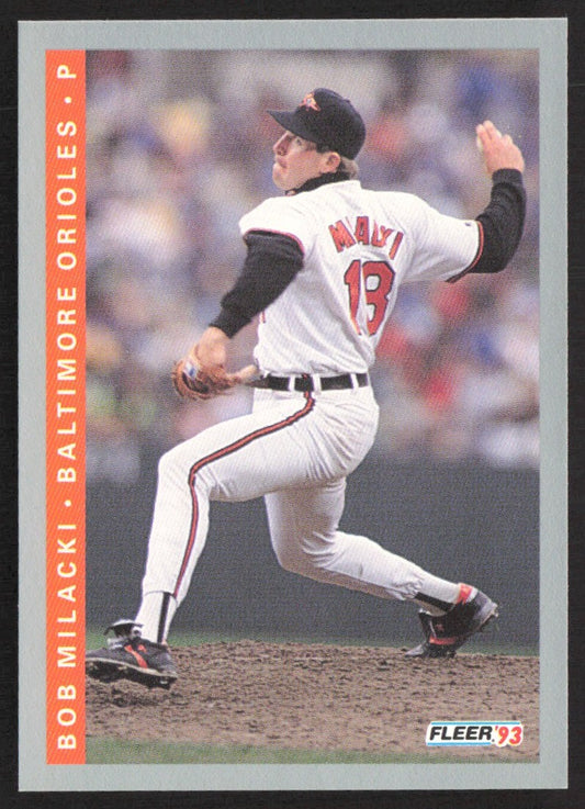 1993 Fleer 548 Bob Milacki