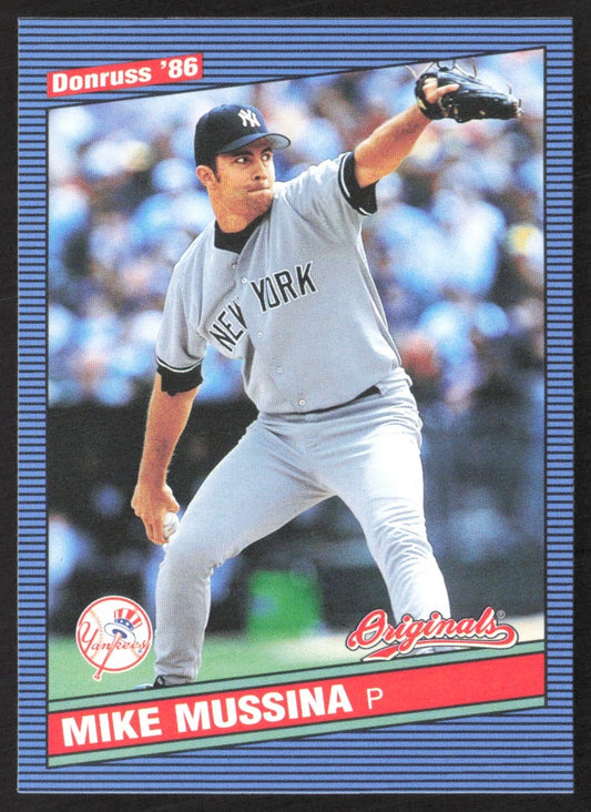 2002 Donruss Originals Aqueous 294 Mike Mussina