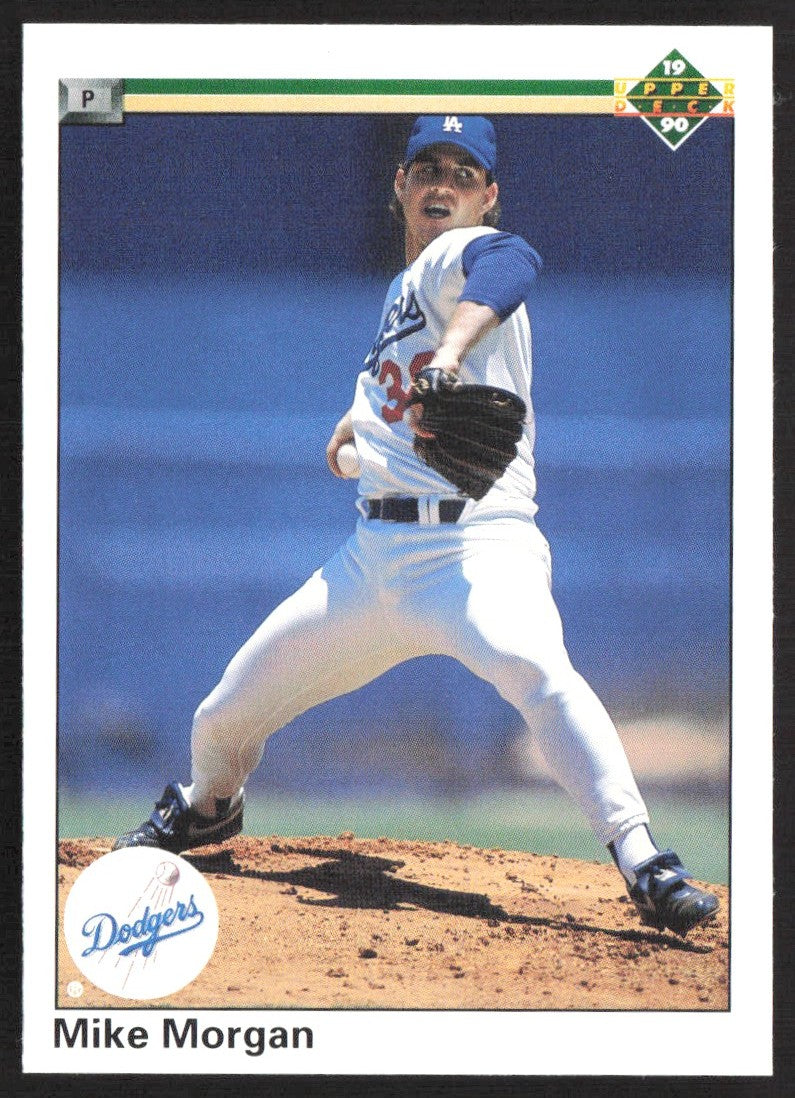 1990 Upper Deck 317 Mike Morgan