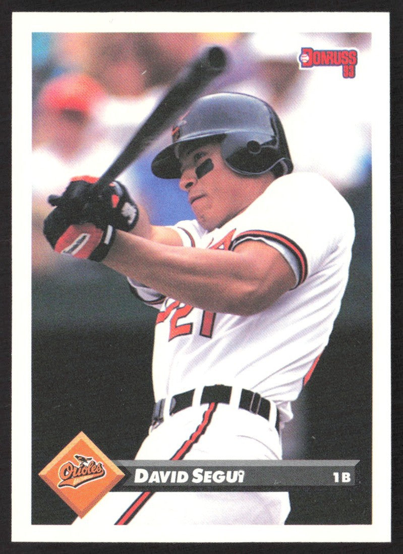 1993 Donruss 397 David Segui