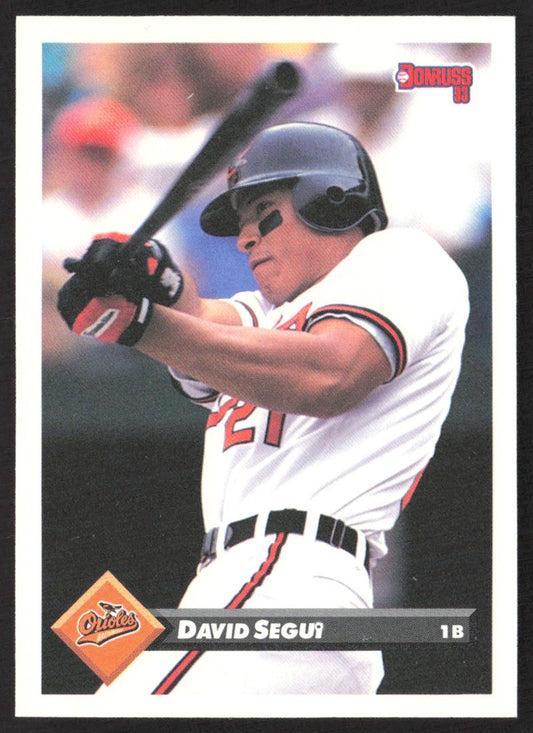 1993 Donruss 397 David Segui