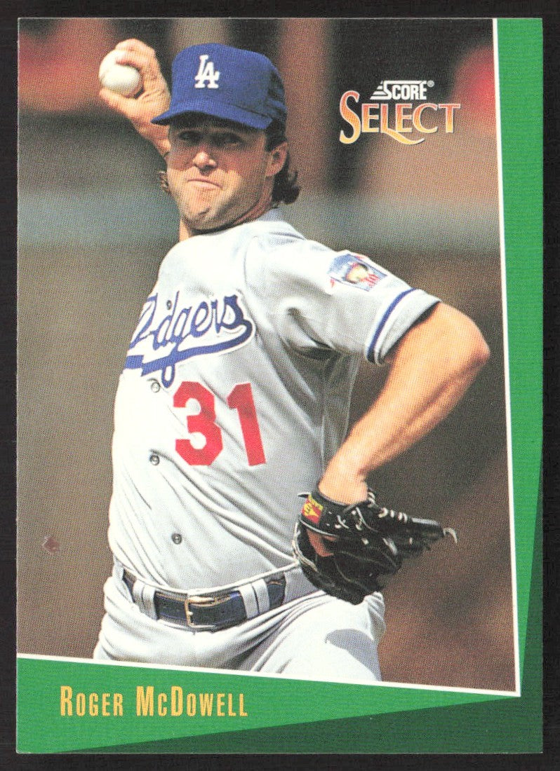 1993 Select 375 Roger McDowell