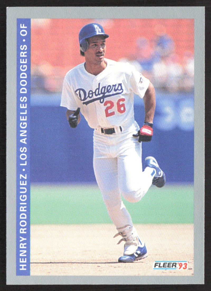 1993 Fleer 453 Henry Rodriguez