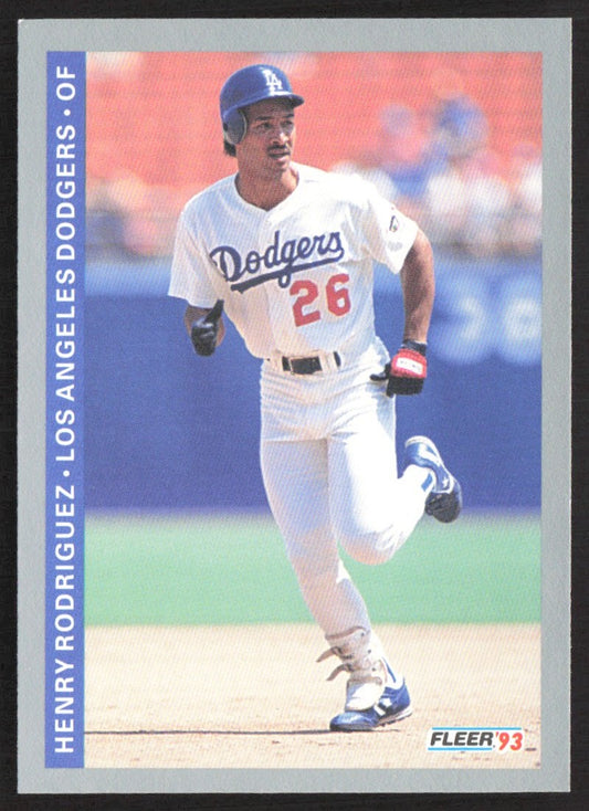 1993 Fleer 453 Henry Rodriguez