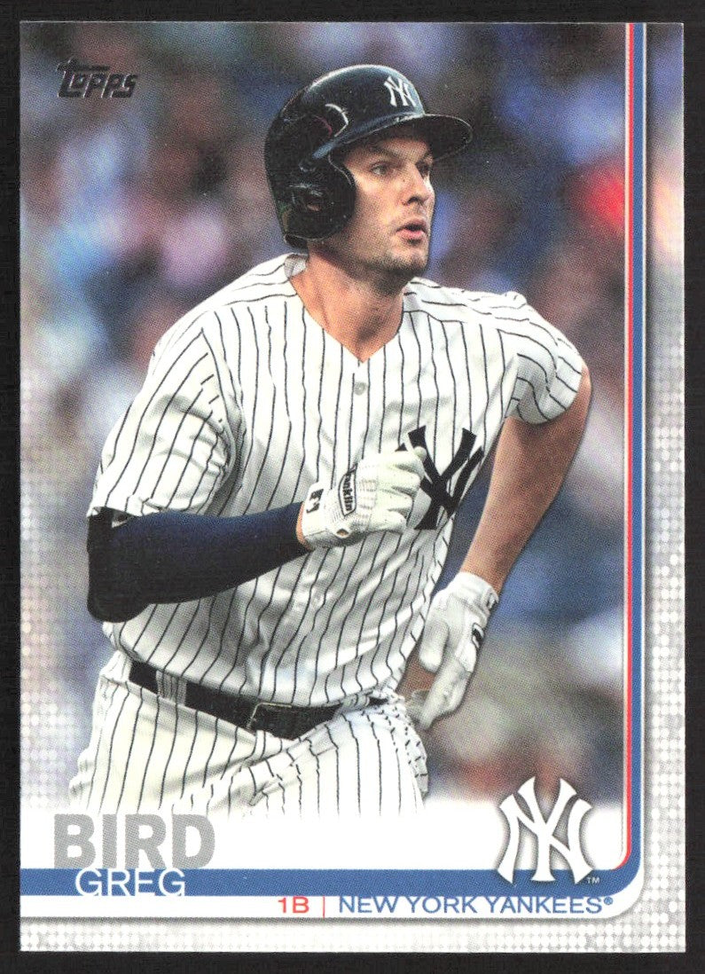 2019 Topps 653A Greg Bird