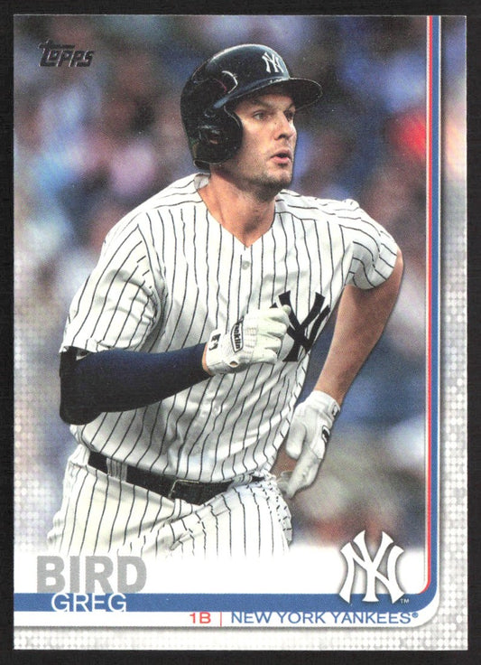 2019 Topps 653A Greg Bird