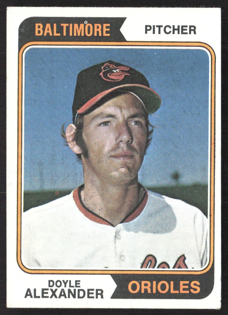 1974 Topps 282 Doyle Alexander