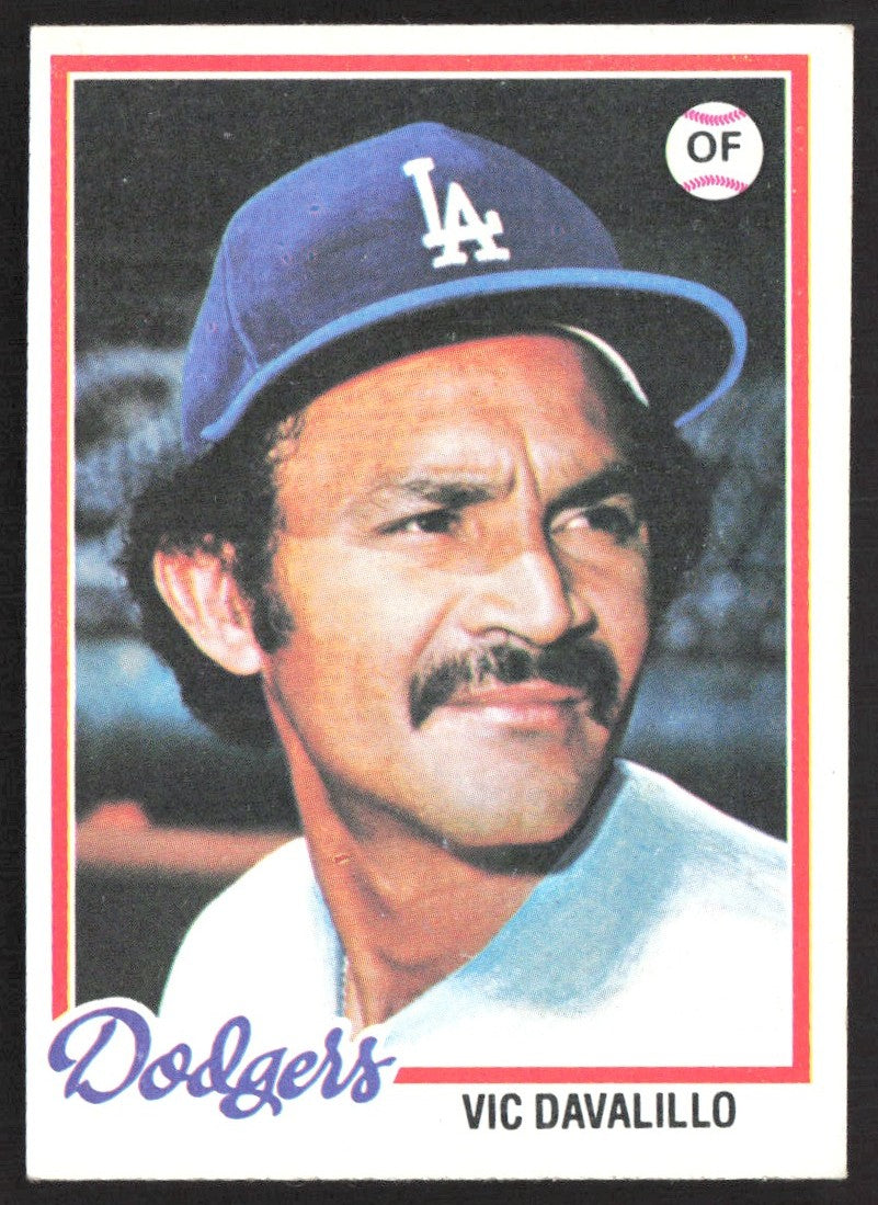 1978 Topps 539 Vic Davalillo