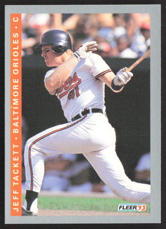 1993 Fleer 553 Jeff Tackett
