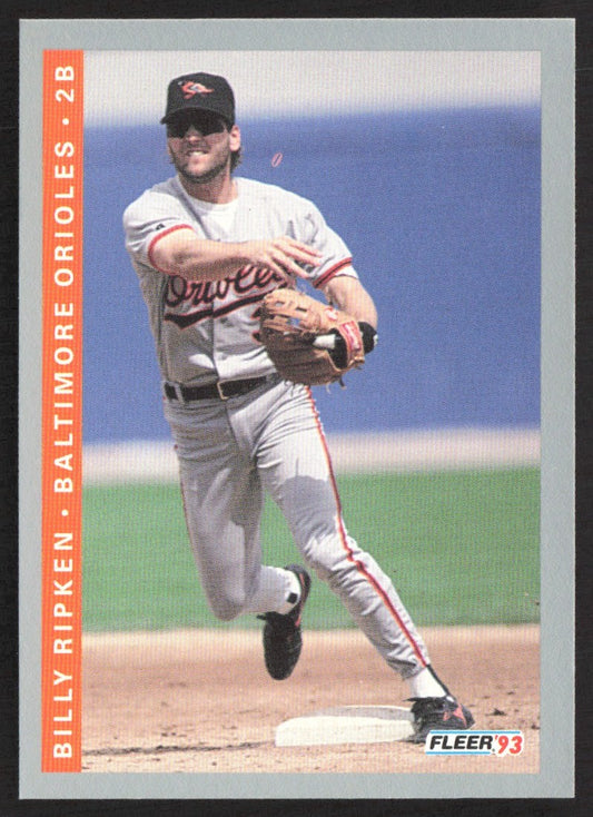 1993 Fleer 550 Billy Ripken