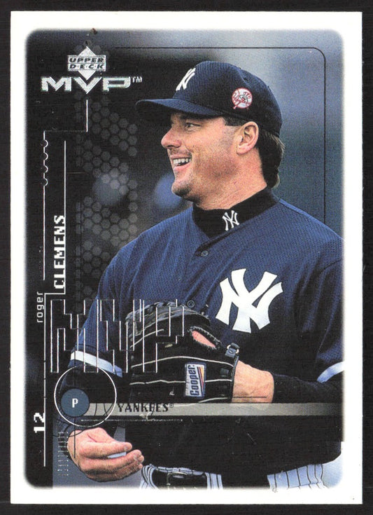 1999 Upper Deck MVP Silver Script 144 Roger Clemens