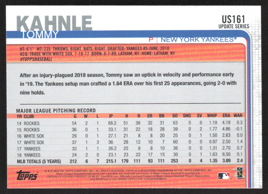 2019 Topps 6 Max Scherzer