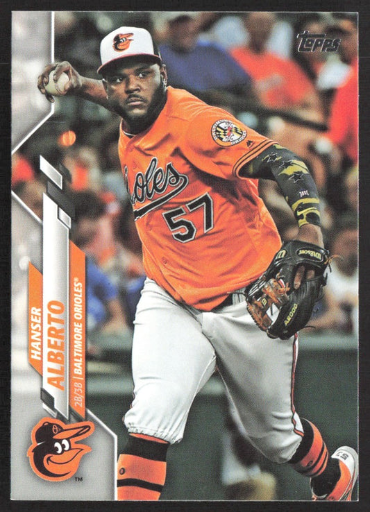 2020 Topps 341 Hanser Alberto