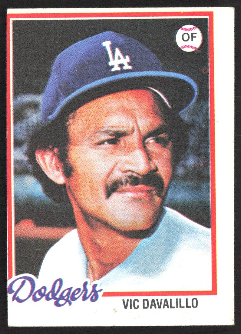 1978 Topps 539 Vic Davalillo
