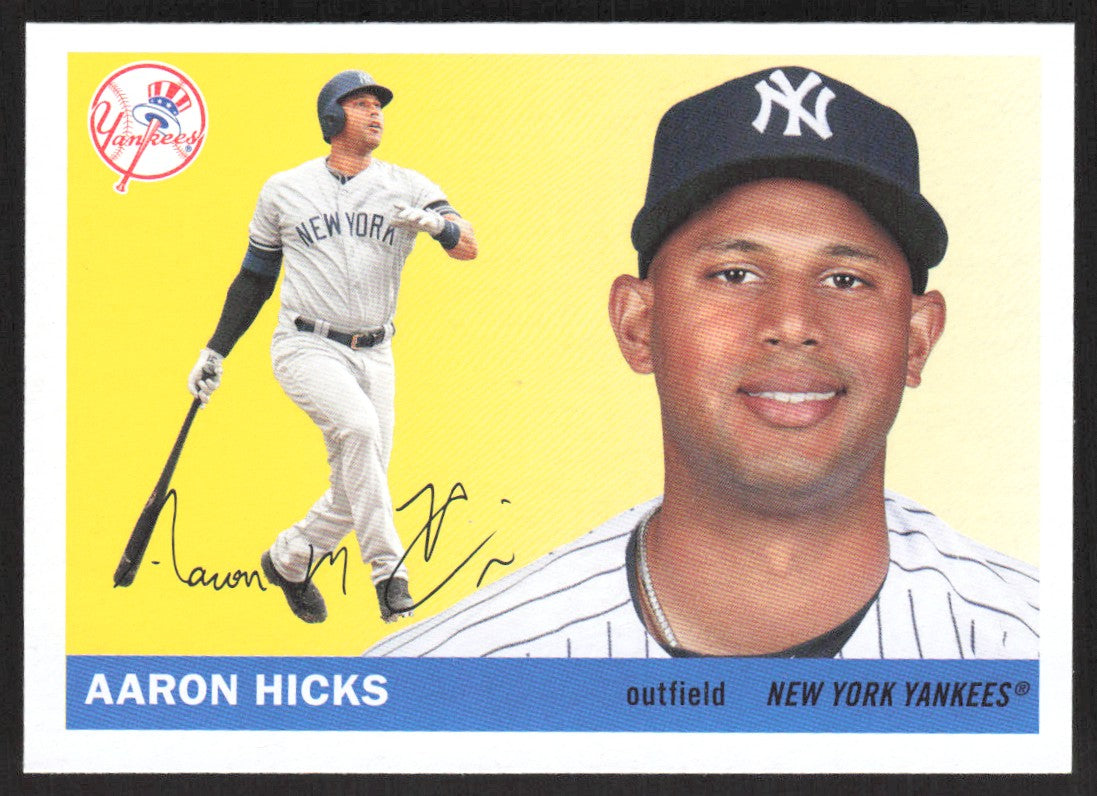 2020 Topps Archives 28 Aaron Hicks