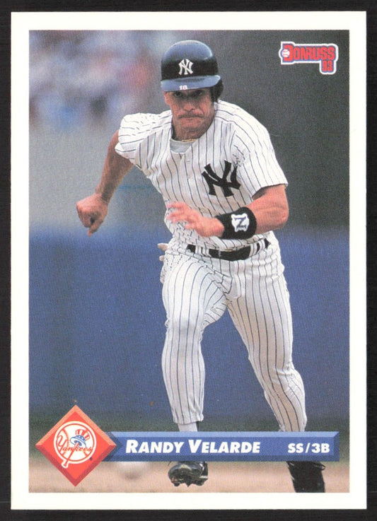 1993 Donruss 153 Randy Velarde