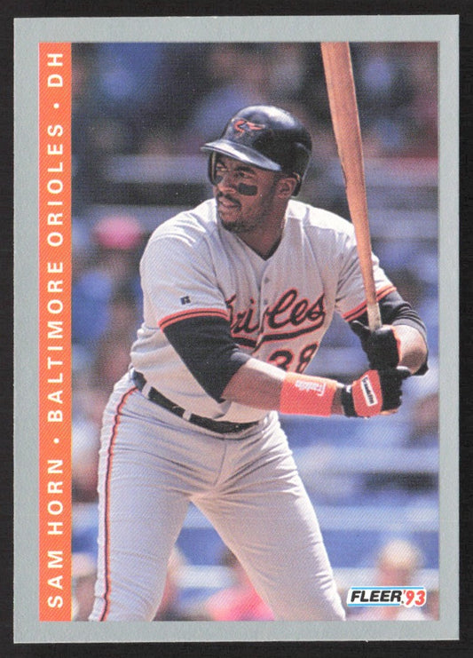 1993 Fleer 542 Sam Horn