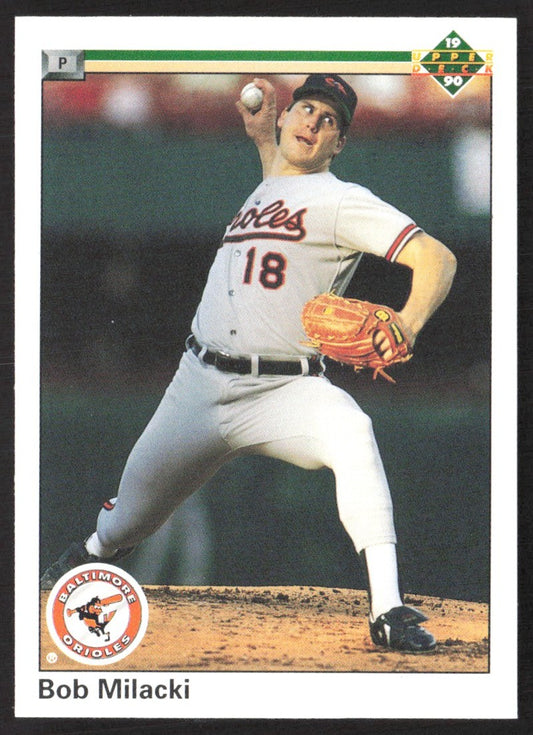 1990 Upper Deck 635 Bob Milacki