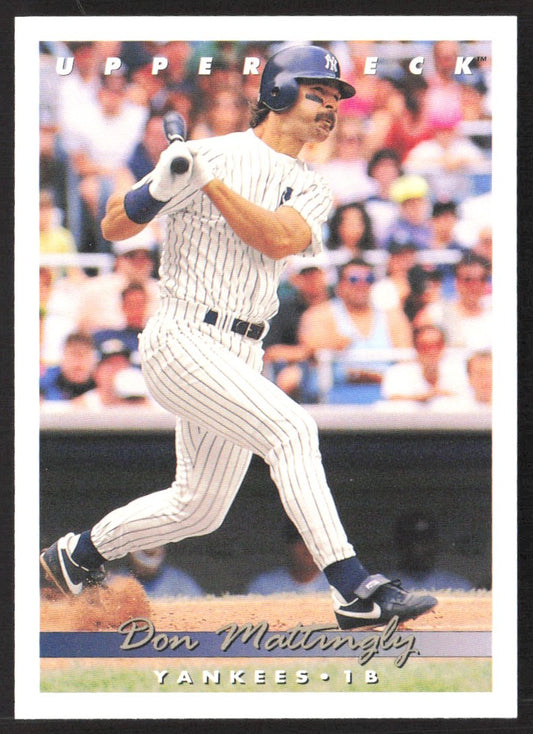 1993 Upper Deck 134 Don Mattingly