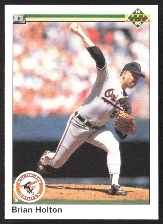 1990 Upper Deck 175B Brian Holton