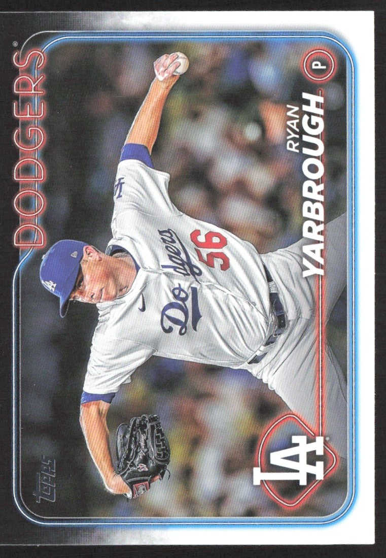 2024 Topps Update US68 Ryan Yarbrough