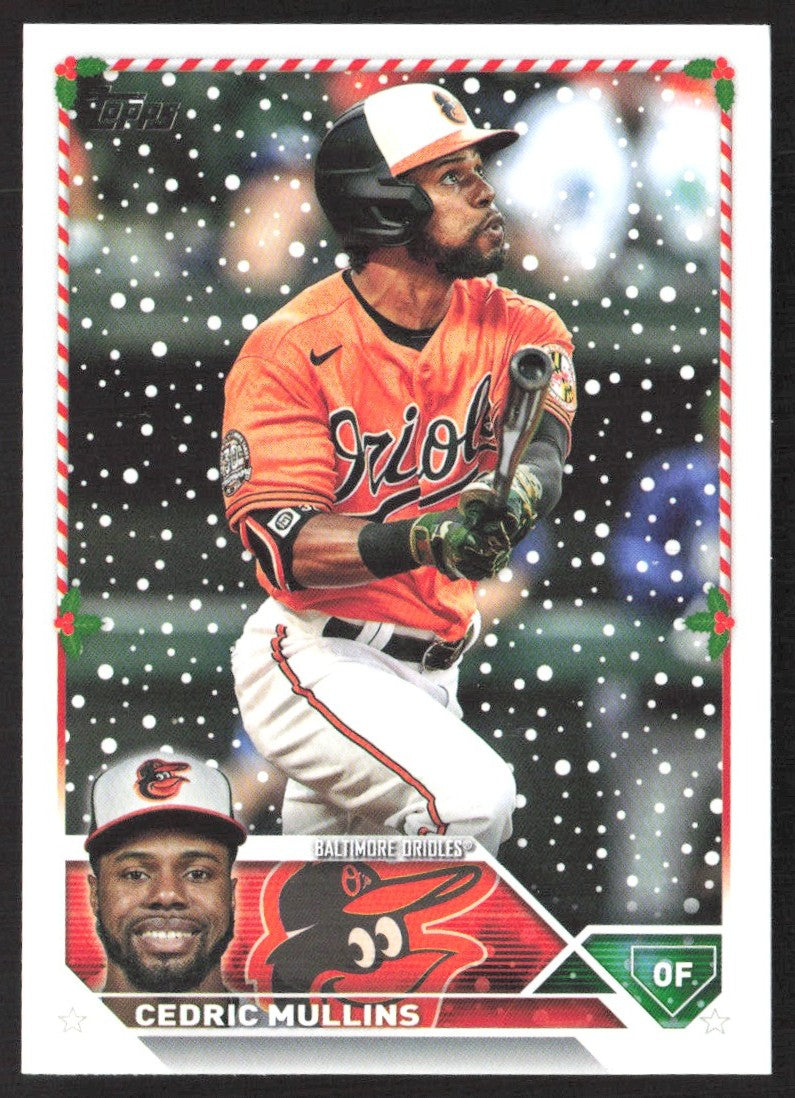 2023 Topps Holiday H96 Cedric Mullins