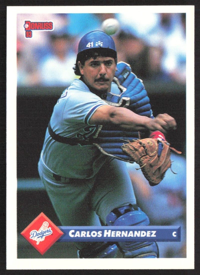 1993 Donruss 406 Carlos Hernandez