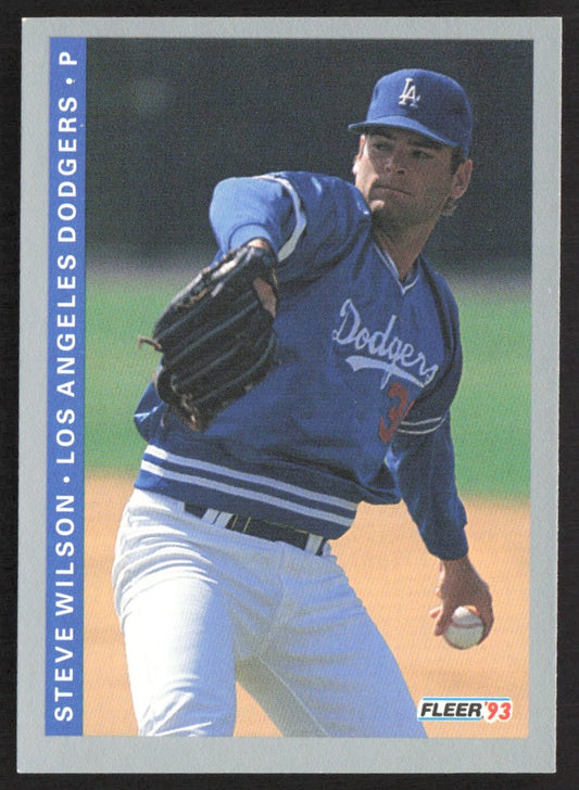 1993 Fleer 456 Steve Wilson
