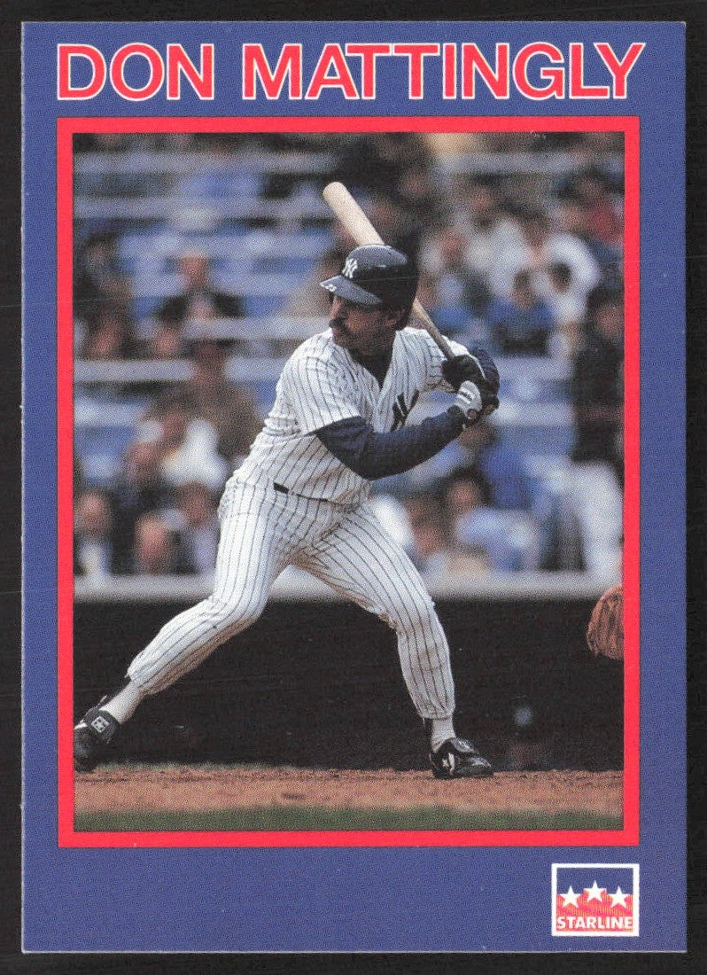 1990 starline 35 Don Mattingly