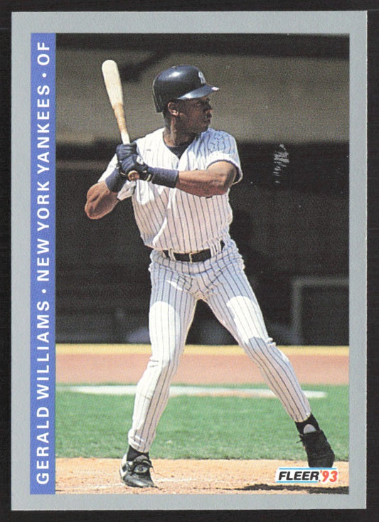 1993 Fleer 657 Gerald Williams
