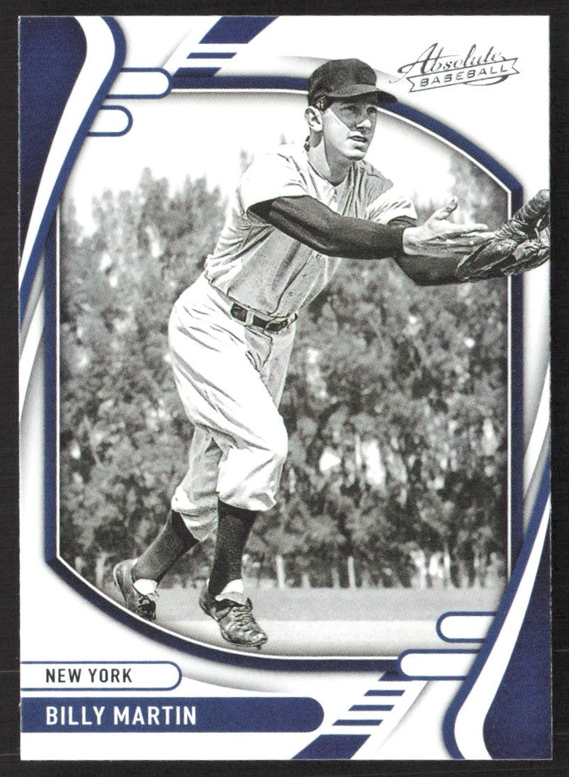 2022 Panini Absolute 1 Billy Martin