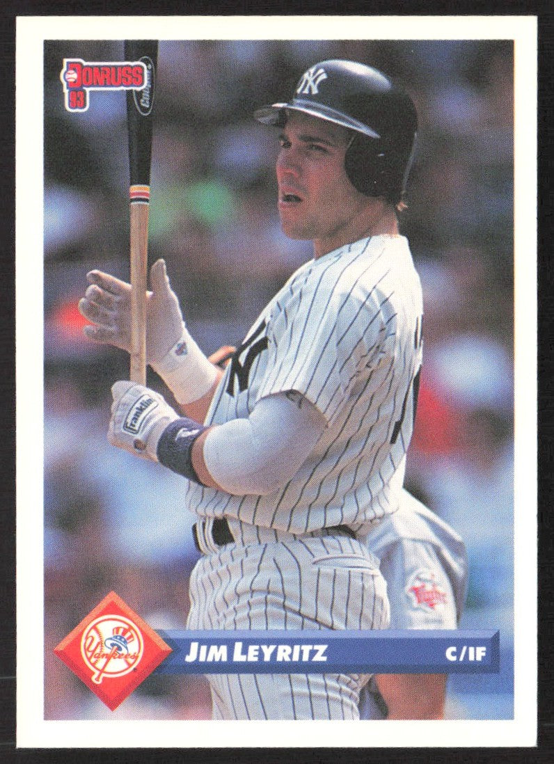 1993 Donruss 477 Jim Leyritz