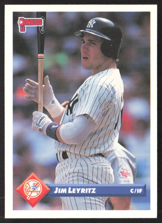 1993 Donruss 477 Jim Leyritz