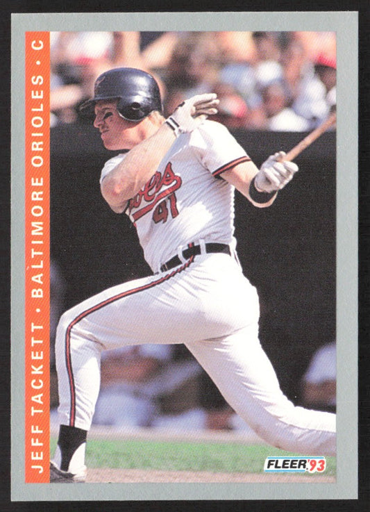 1993 Fleer 553 Jeff Tackett