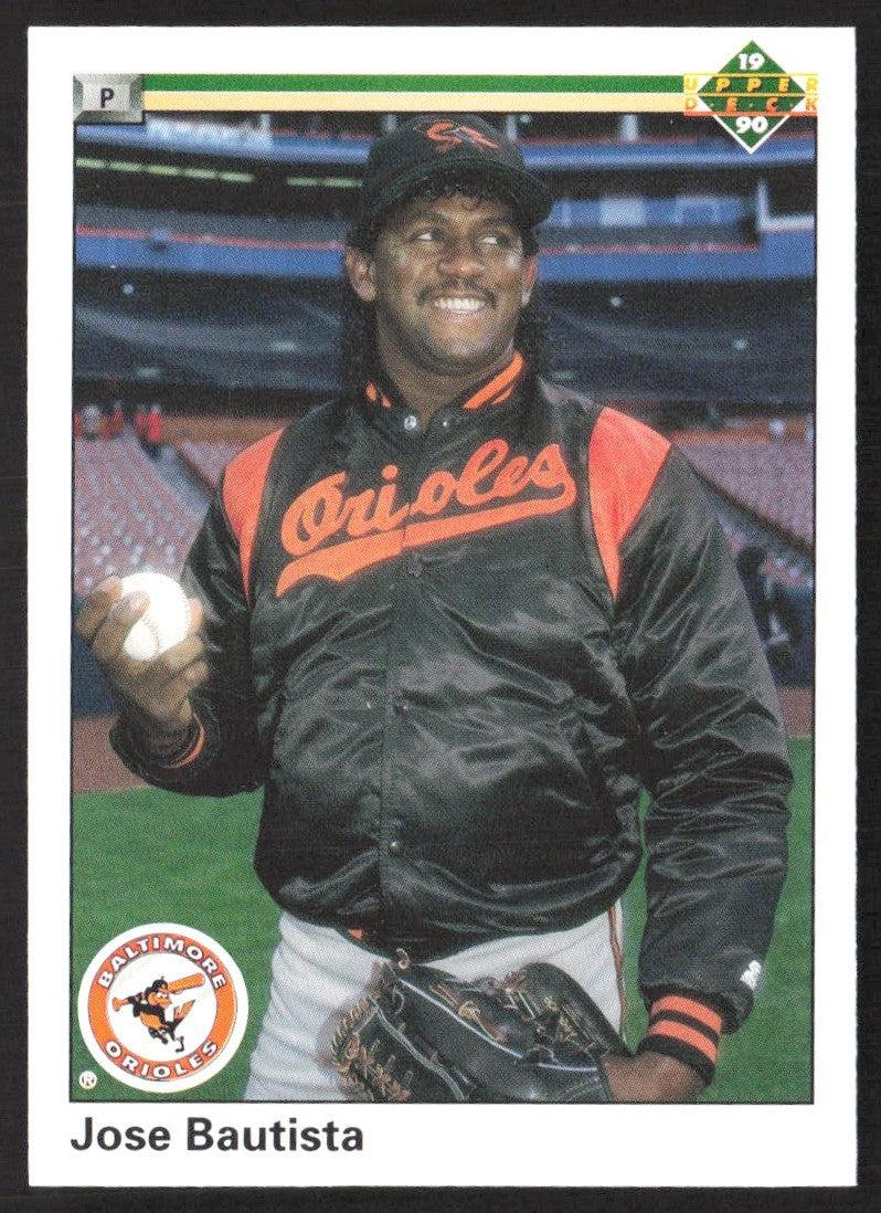 1990 Upper Deck 8 Jose Bautista