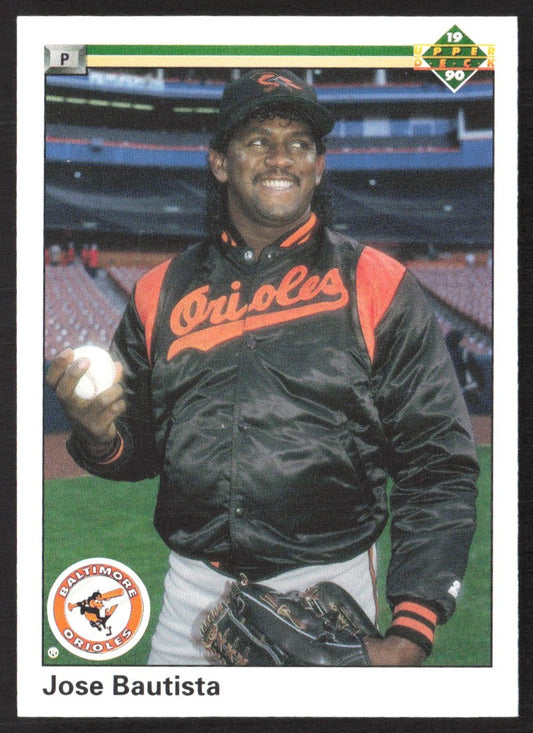 1990 Upper Deck 8 Jose Bautista