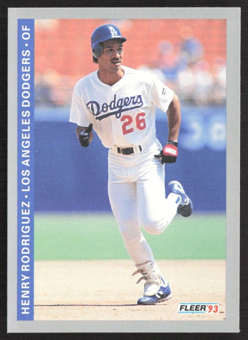 1993 Fleer 453 Henry Rodriguez