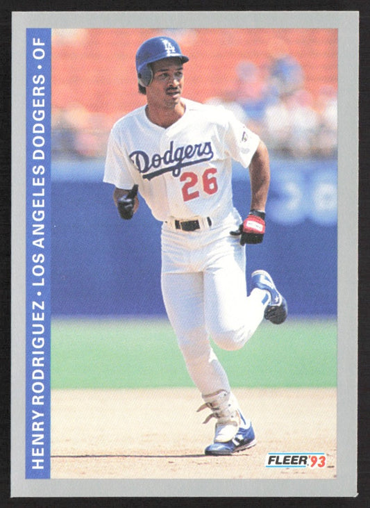 1993 Fleer 453 Henry Rodriguez