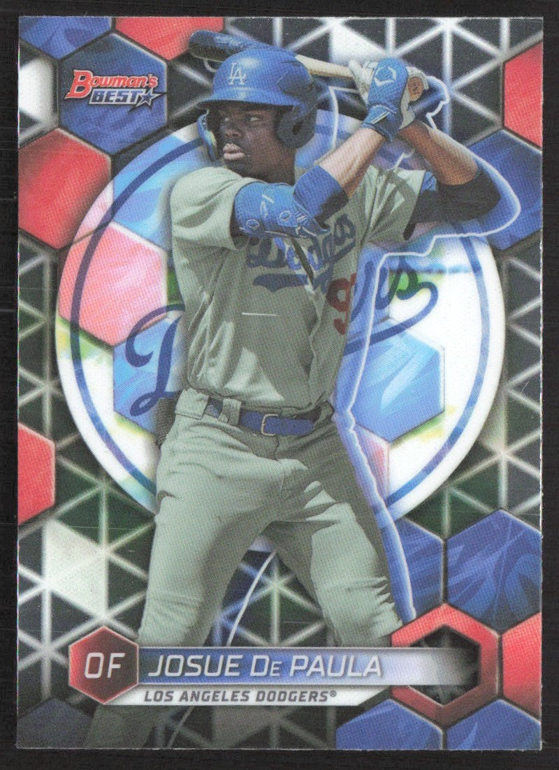 2023 Bowman's Best Top Prospects TP-17 Josue De Paula