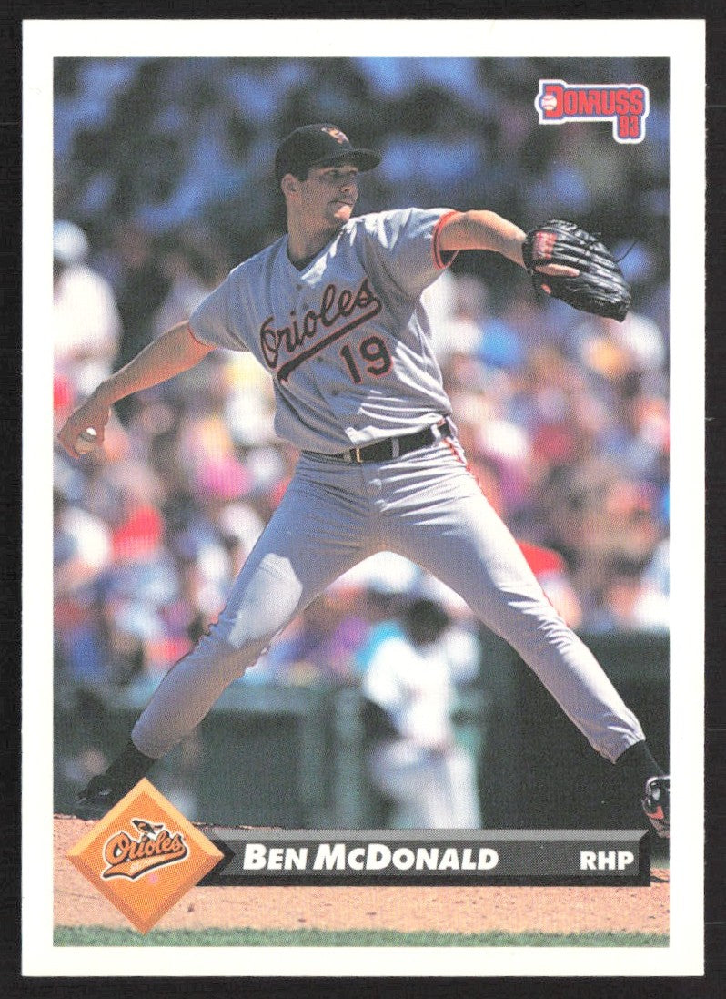 1993 Donruss 249 Ben McDonald