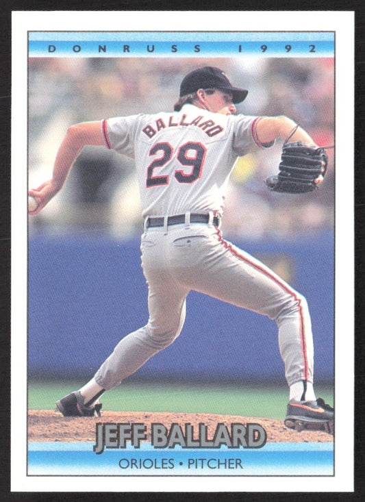 1992 Donruss 74 Jeff Ballard