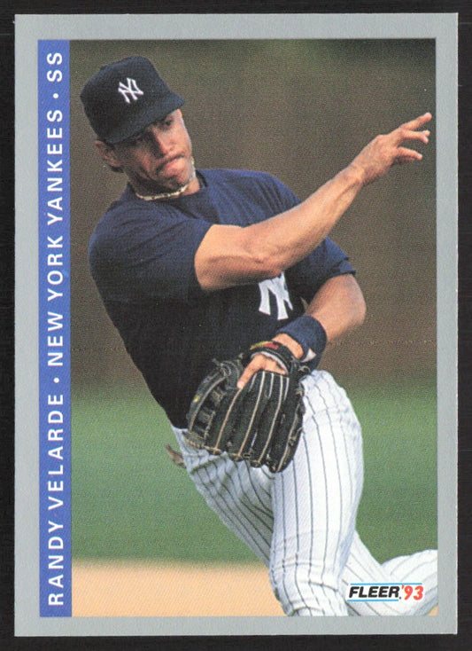 1993 Fleer 287 Randy Velarde